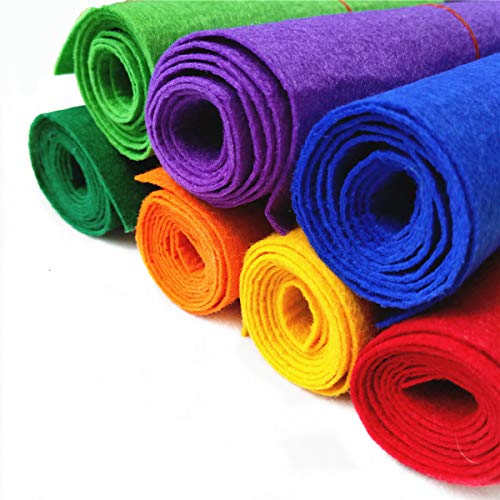 ZAIONE Lot 7 Rolls 8x35 Pre Roll Stiff Felt Fabric Non Woven Ble...
